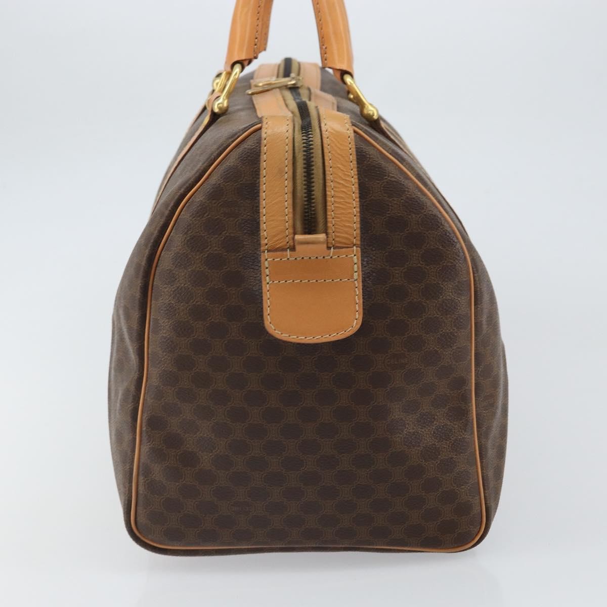 Celine Vintage Macadam Boston bag Brown Good condition - Inside View