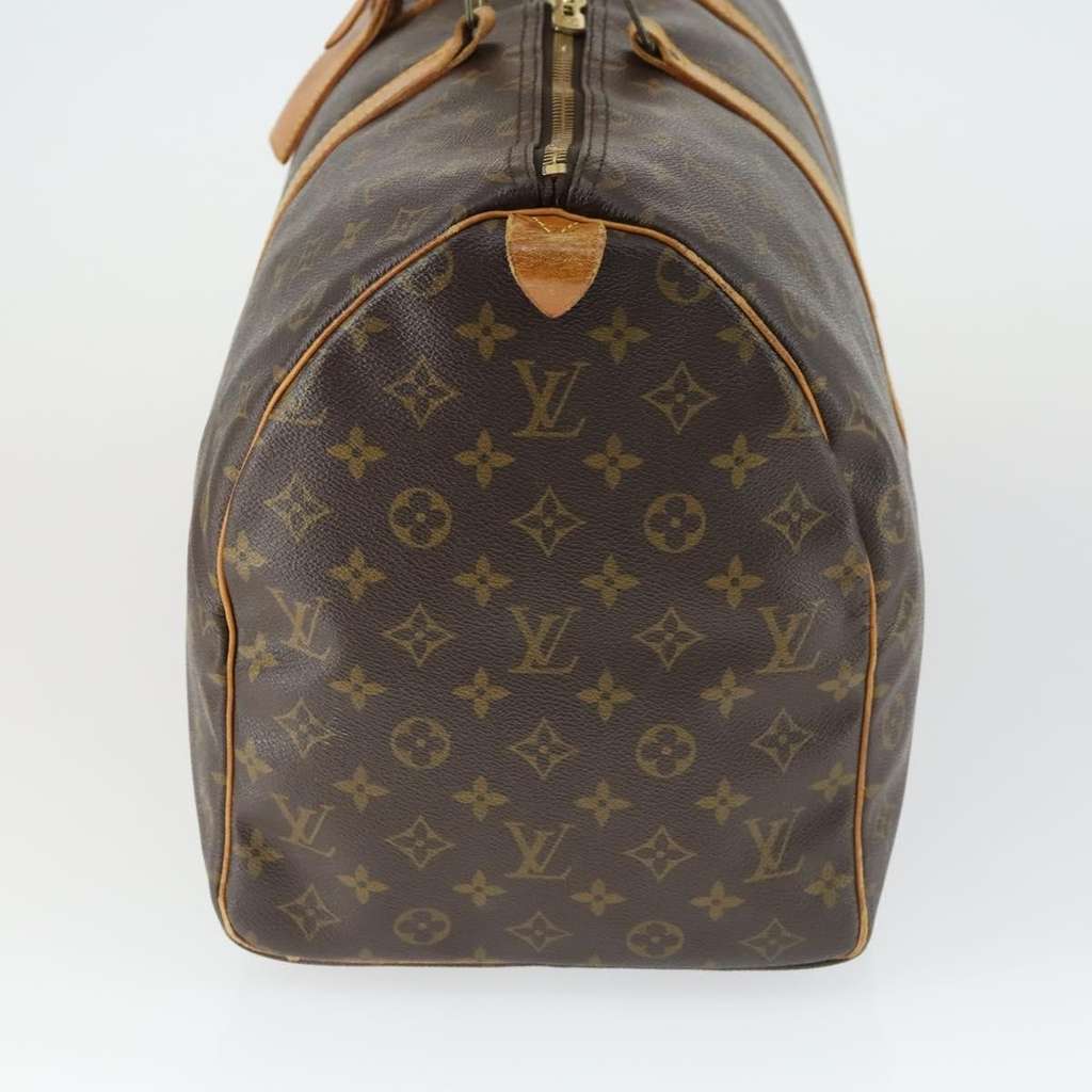 Louis Vuitton Keepall Bag Brown Canvas Fair condition - Inside View