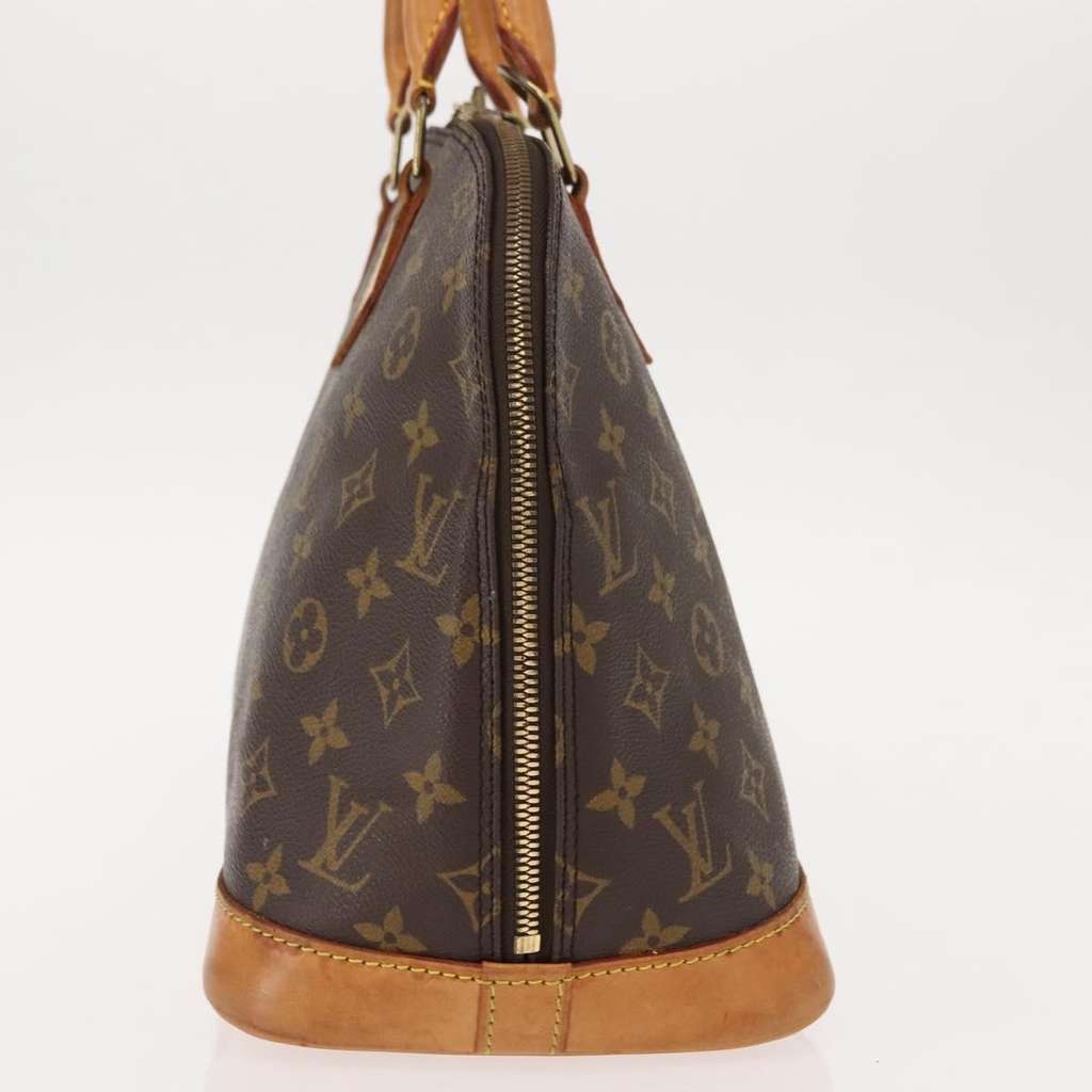 Louis Vuitton Alma Handbag Brown Canvas Good condition - Model View