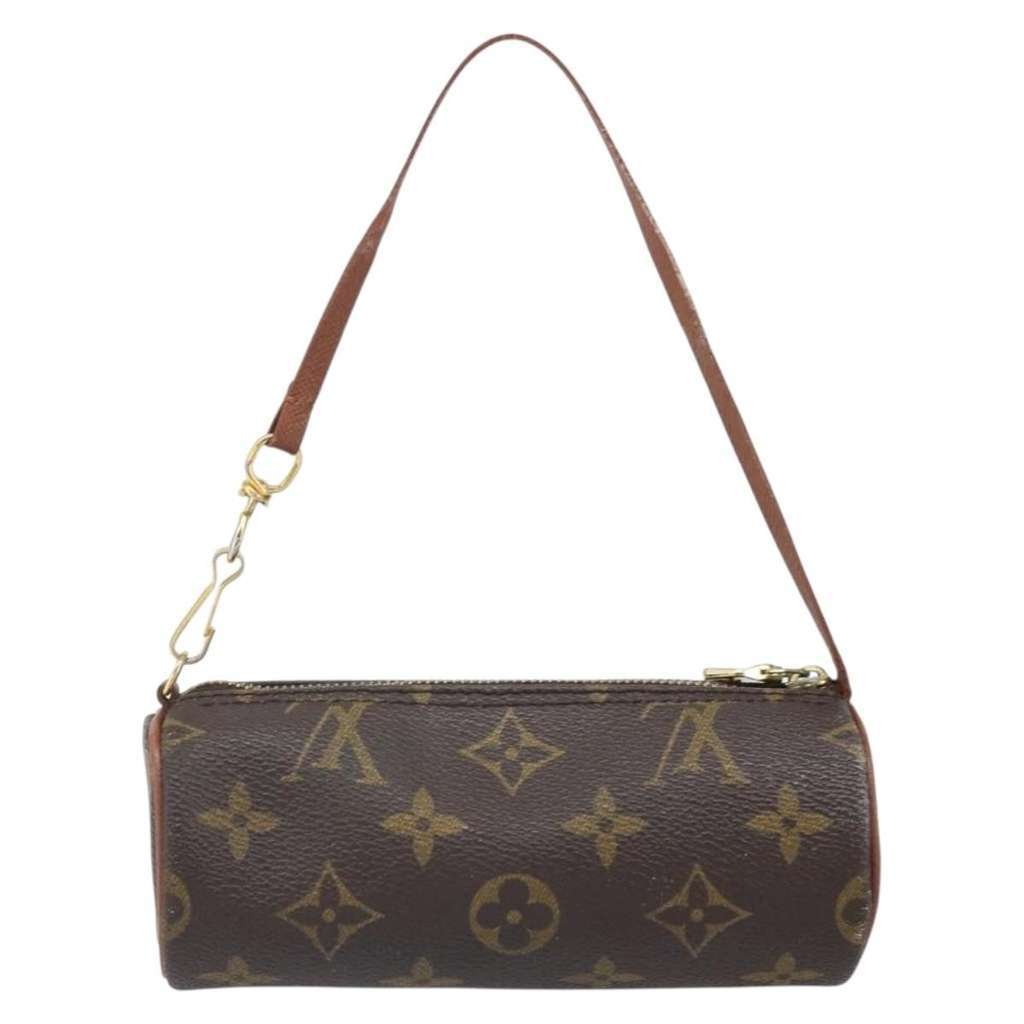 Louis Vuitton Papillon Pochette Brown Canvas Good condition - Back View
