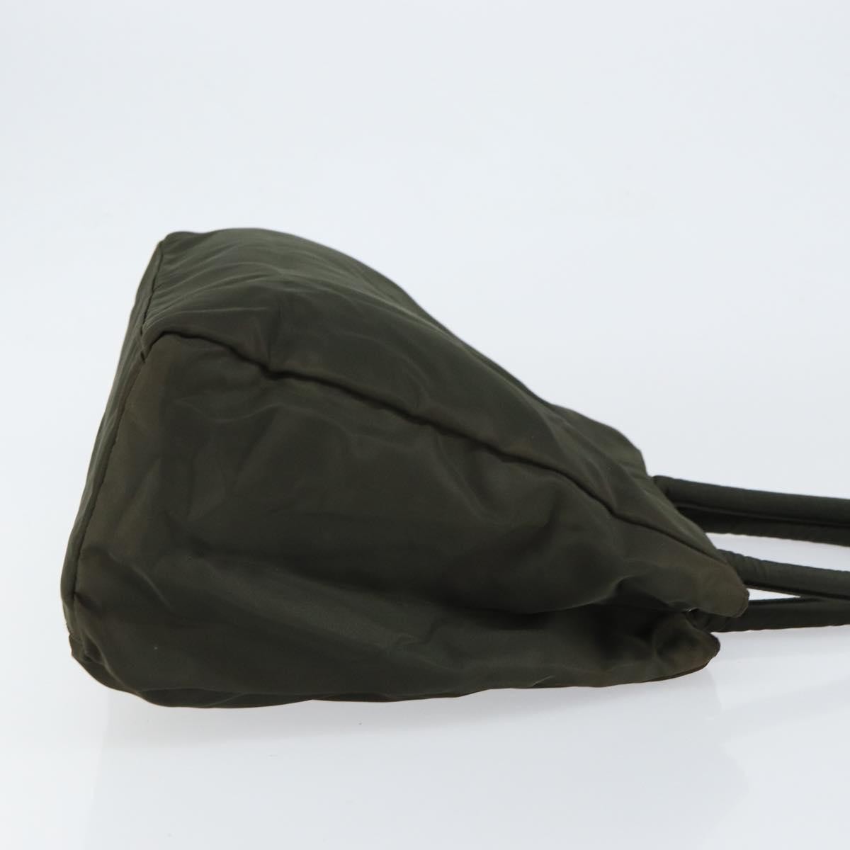 Prada Vintage Zip Tote Khaki Good condition - Inside View