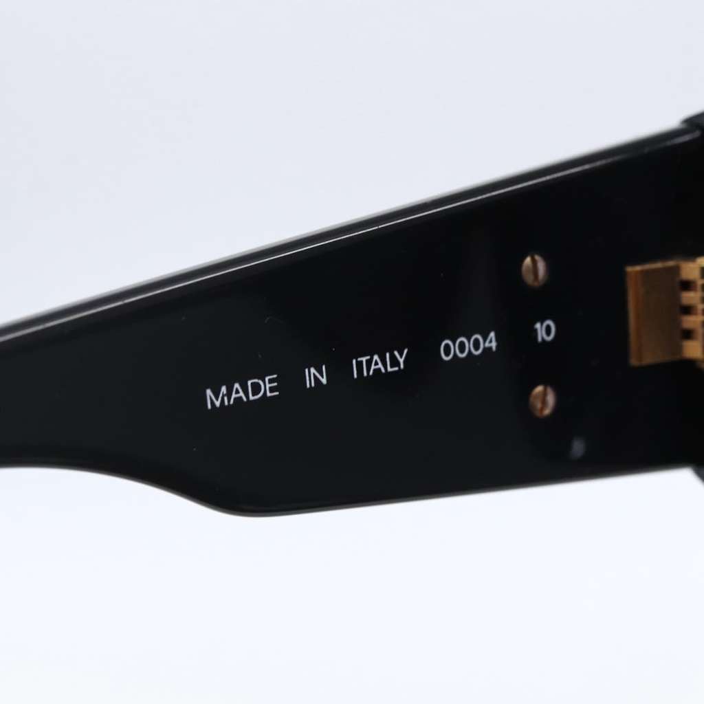 Chanel CHANEL Logo Sunglasses Eye Wear Black Plastic Good condition - Box View