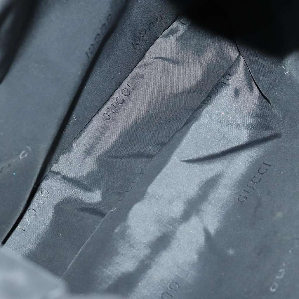 Prada Vintage Shoulder Bag Black Canvas Good condition - Box View