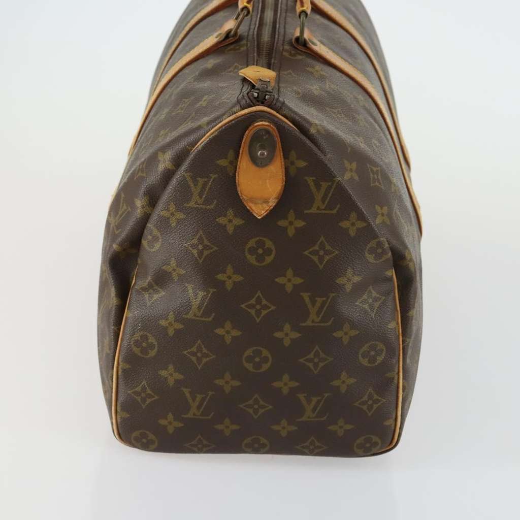 Louis Vuitton Keepall Bag Brown Canvas Fair condition - Inside View