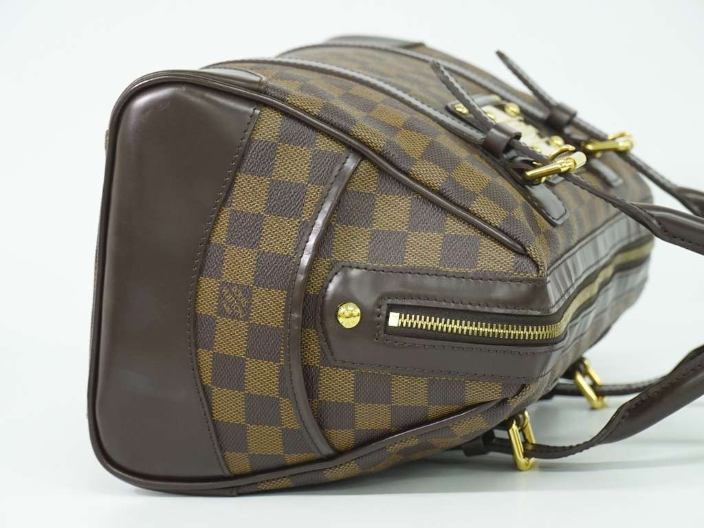 Louis Vuitton Berkeley Handbag Brown Canvas Good condition - Inside View