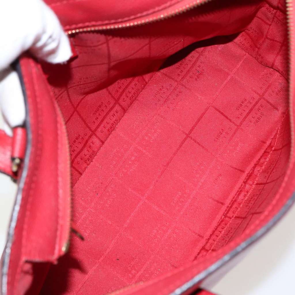 Celine Handbag Red Leather Good condition - Box View