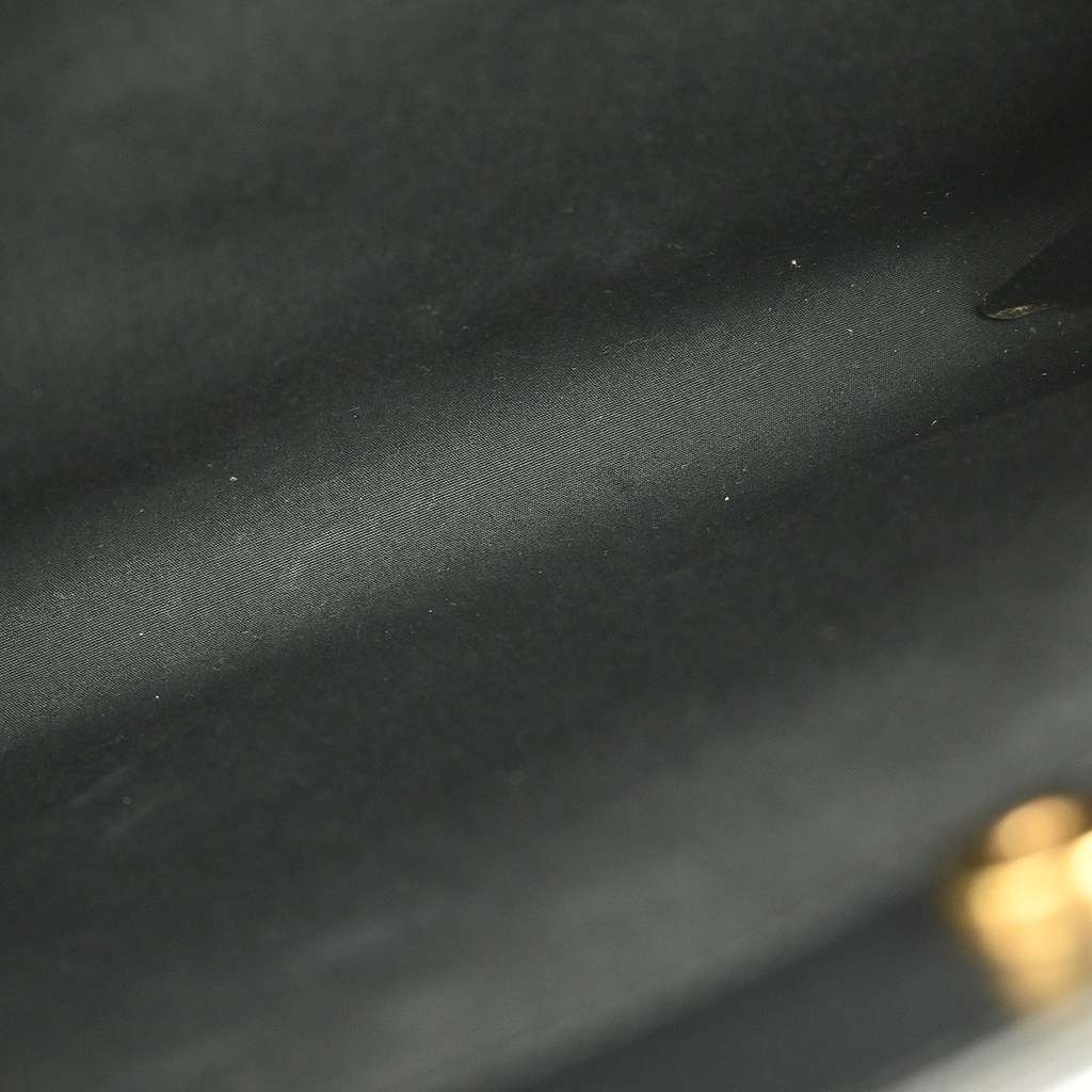 Louis Vuitton Saint Tropez Handbag Black Leather Good condition - Inside View