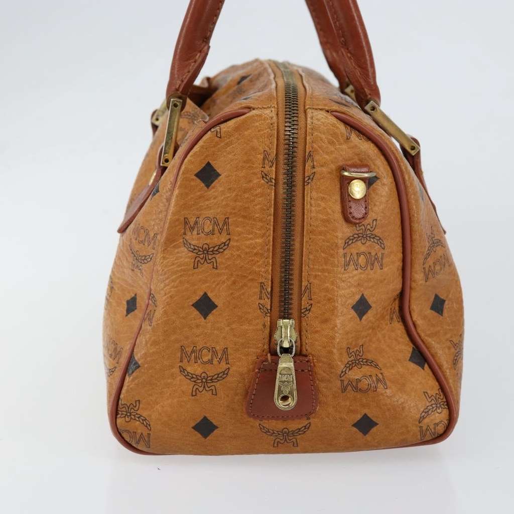 Mcm Visetos logogramme Handbag Brown Canvas Good condition - Inside View