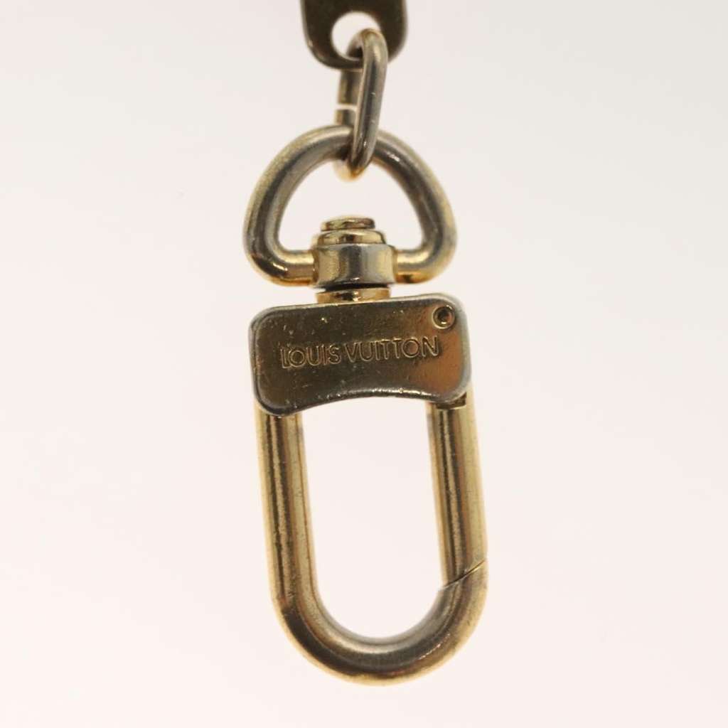 Louis Vuitton Bolt Pochette Extender Keychain Gold Metal Good condition - Model View