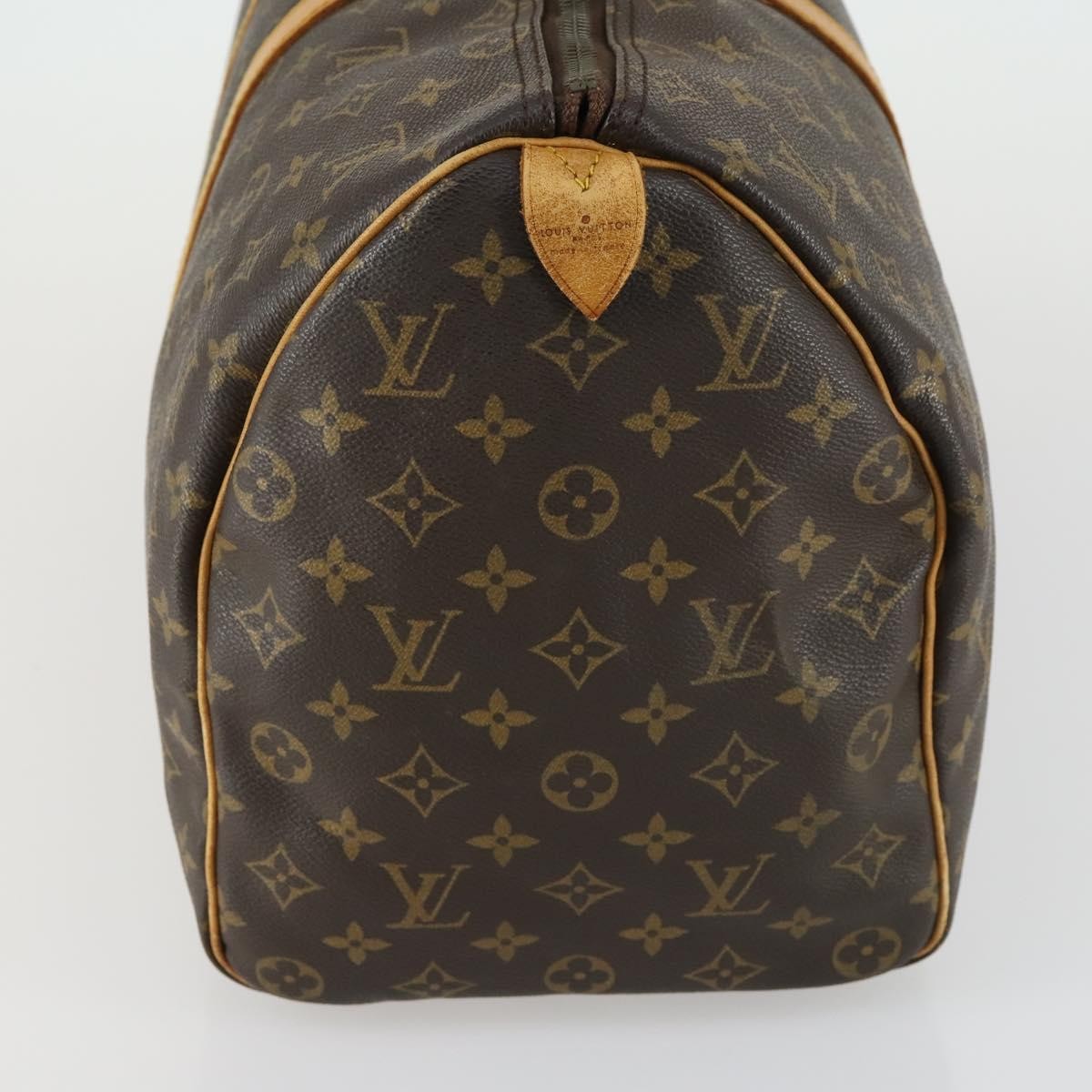 Louis Vuitton Keepall Bag Brown Canvas Good condition - Model View