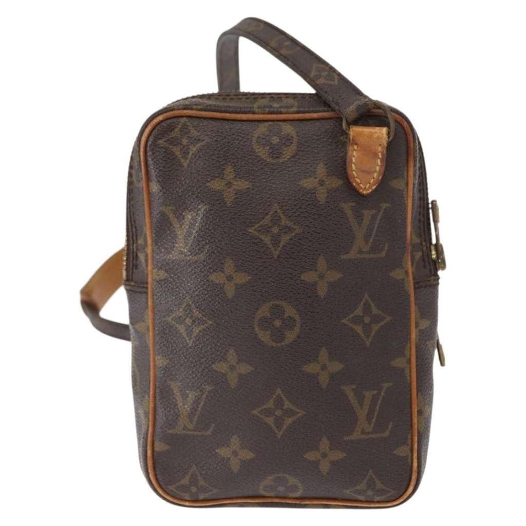 Louis Vuitton Amazone Bag Brown Canvas Fair condition - Back View