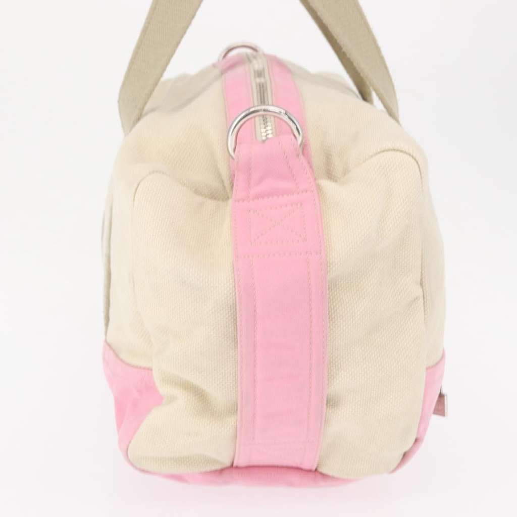 Chanel Sport Line Boston Ba Pink Canvas Good condition - Model View