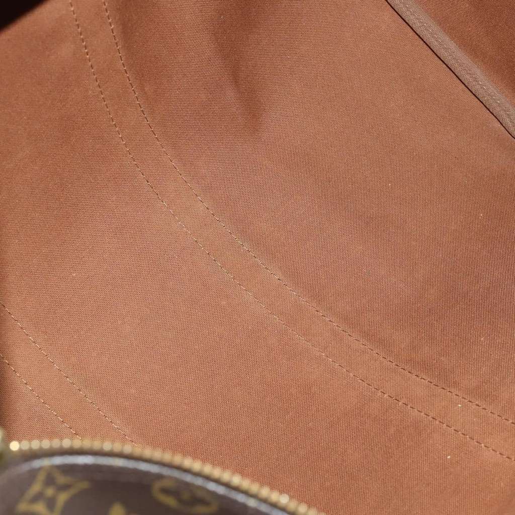 Louis Vuitton Keepall Bag Brown Canvas Fair condition - Box View