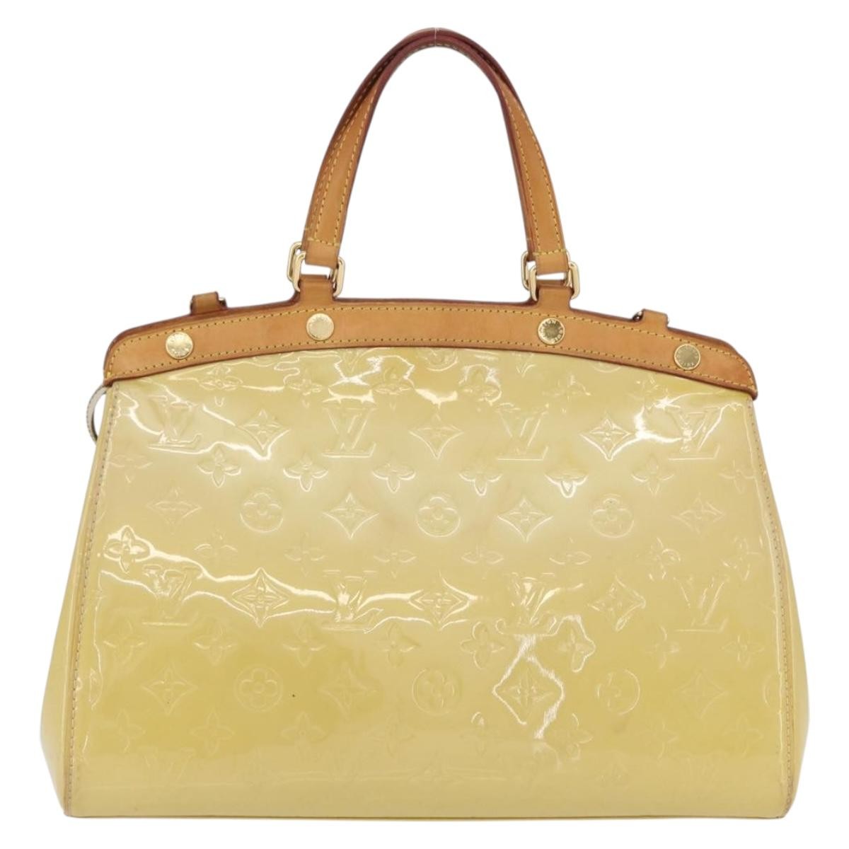 Louis Vuitton Brea Handbag Yellow Good condition - Back View