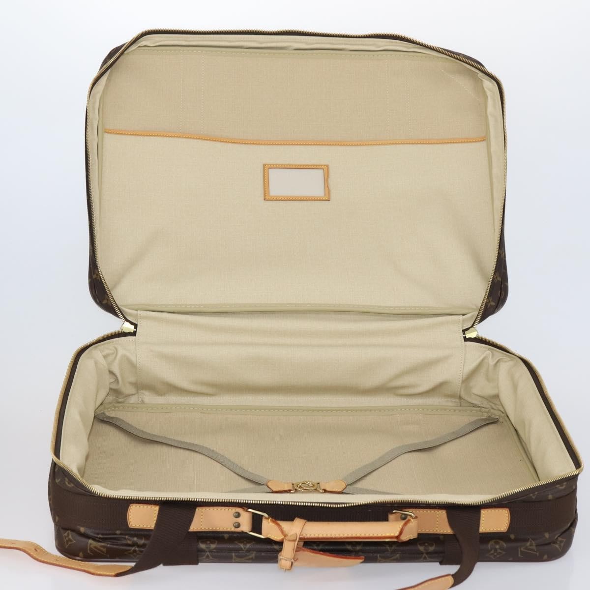 Louis Vuitton Satellite Travel Bag Brown Canvas Good condition - Box View