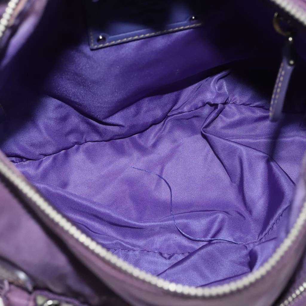 Prada Double Buckle Flap Camera Bag Purple Good condition - Box View