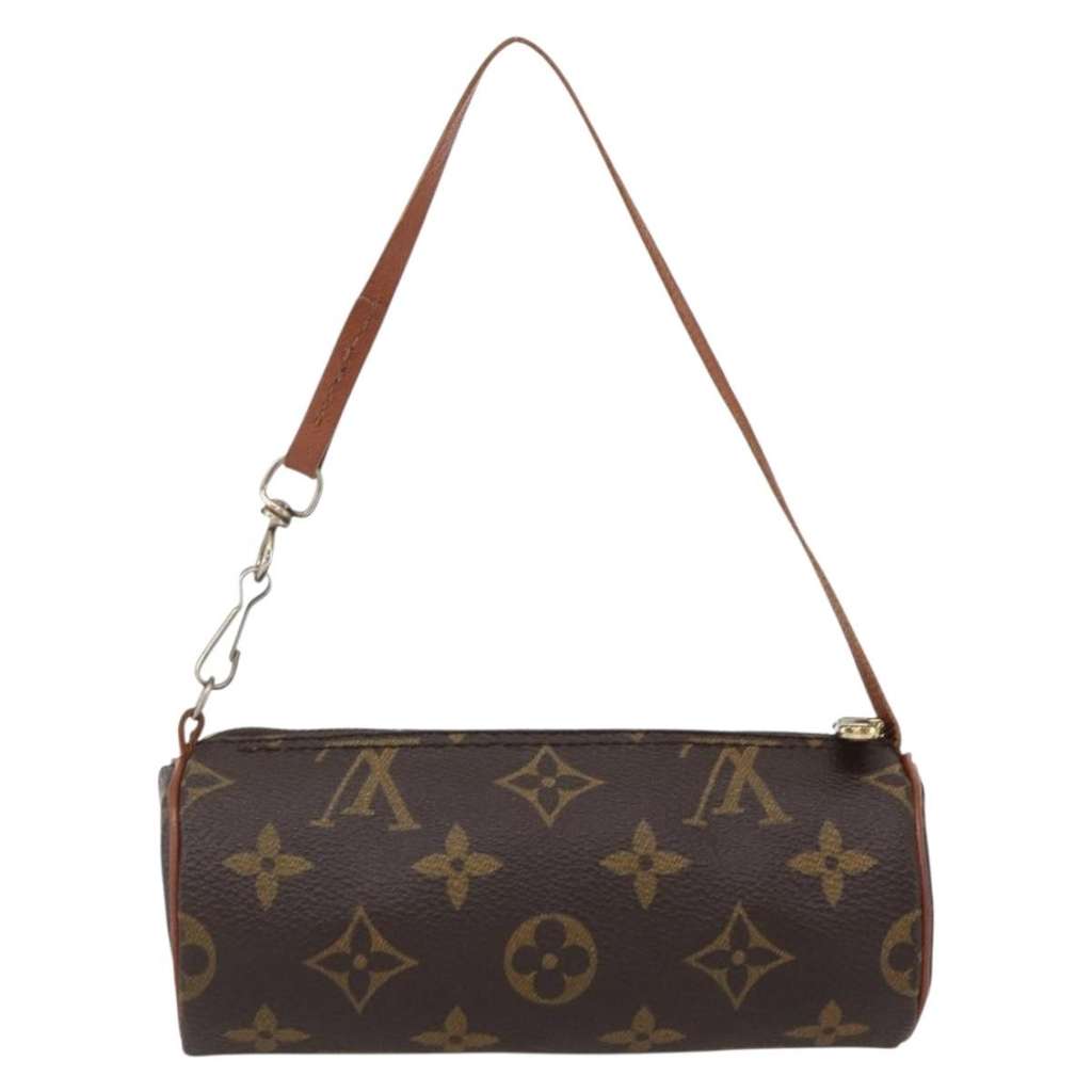Louis Vuitton Papillon Pochette Brown Canvas Good condition - Back View