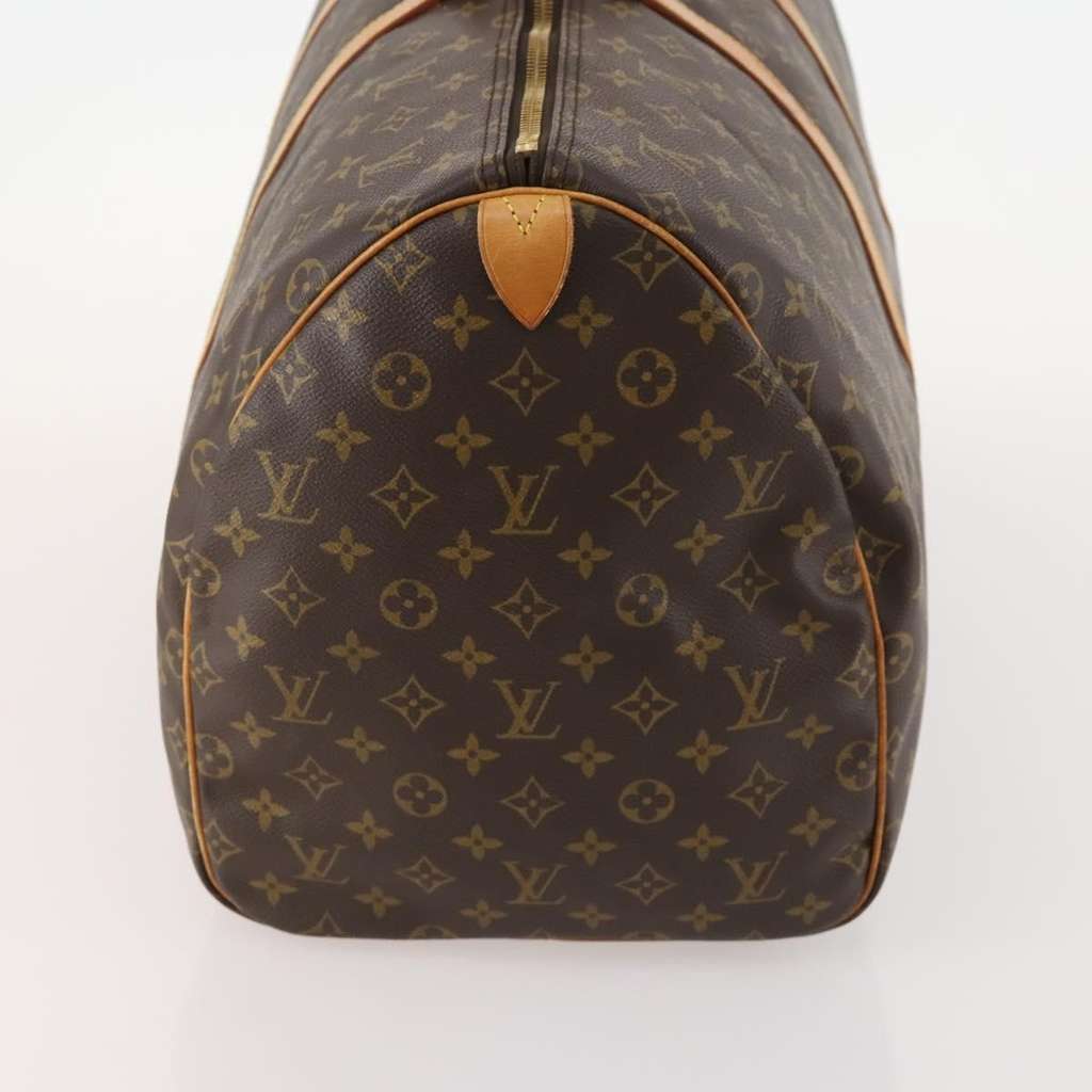 Louis Vuitton Keepall Bag Brown Canvas Fair condition - Inside View