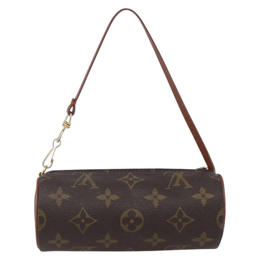 Louis Vuitton Papillon Pochette Brown Canvas Good condition - Back View