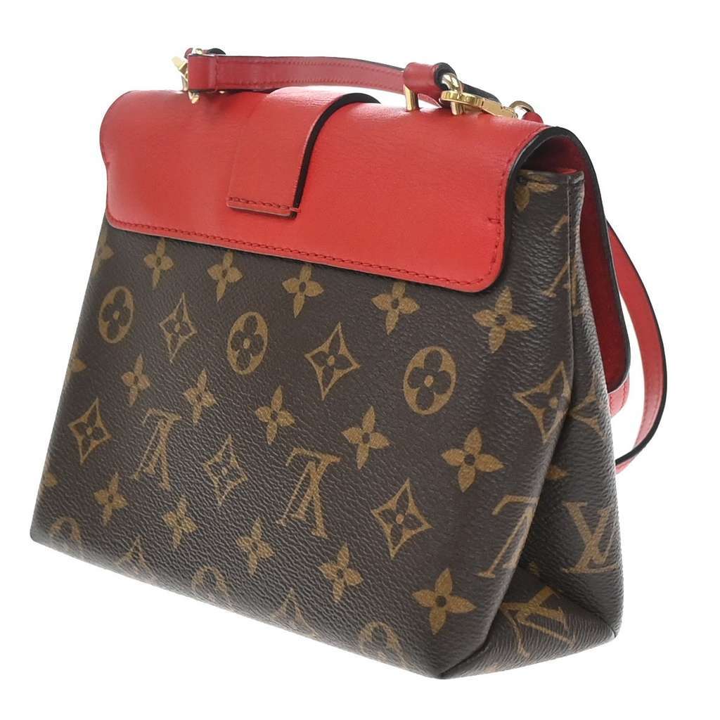 Louis Vuitton Locky Handbag Brown Canvas Good condition - Model View