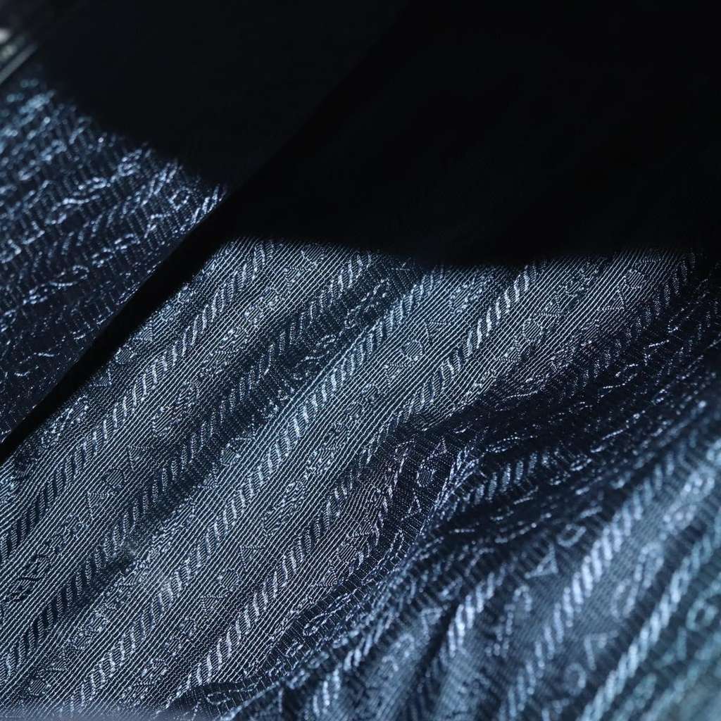 Prada Buckle Messenger Bag Navy Good condition - Box View