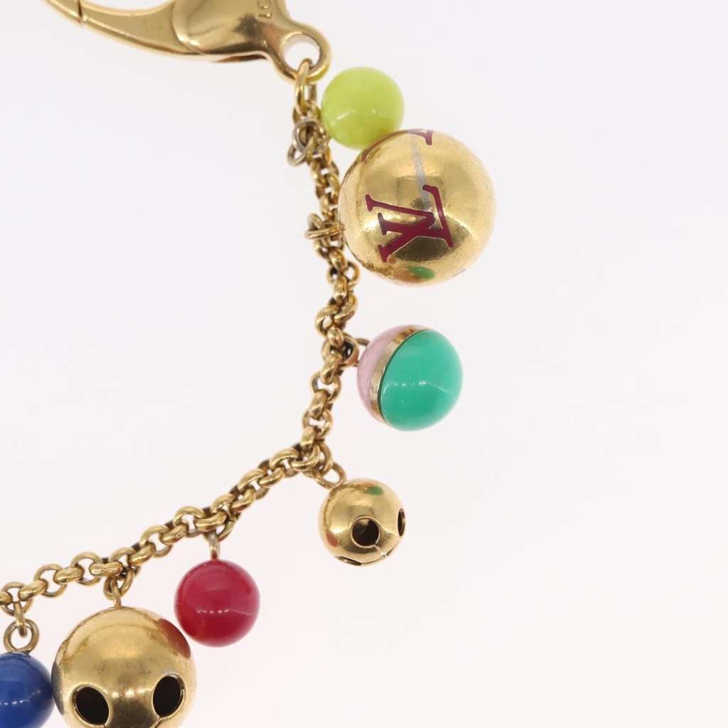 Louis Vuitton Chaine Grelots Bag Charm and Key Holder Gold Metal Good condition - Model View