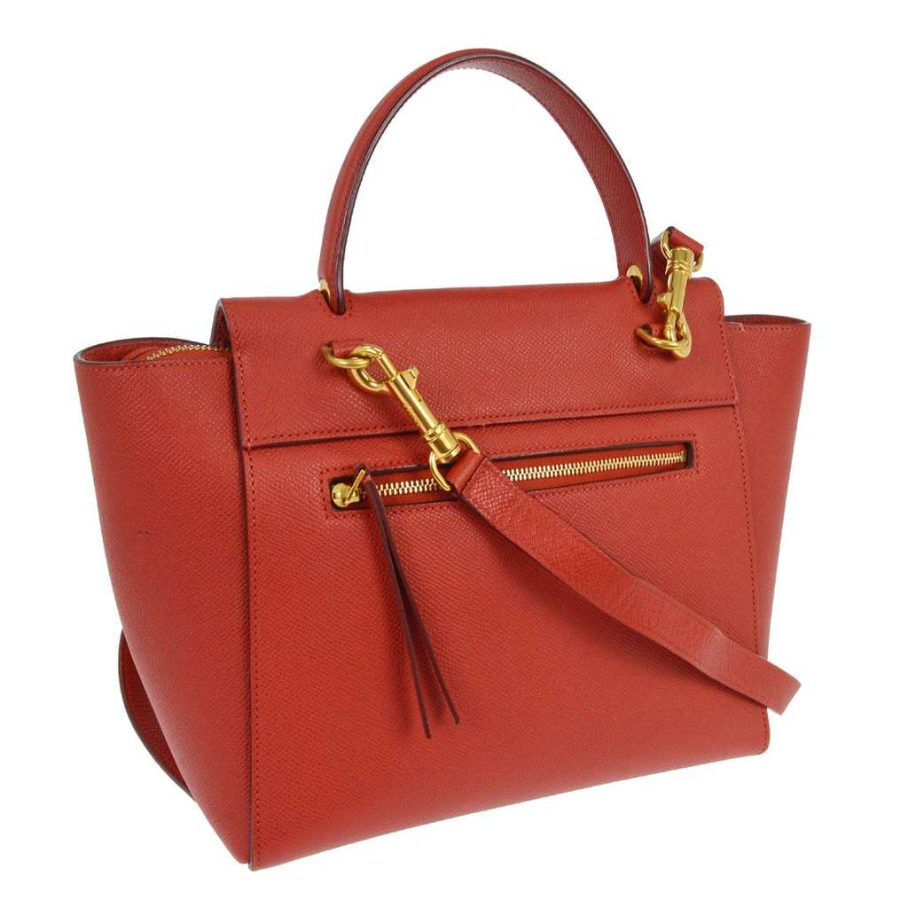 Celine Belt Bag Red Leather Good condition - Back View