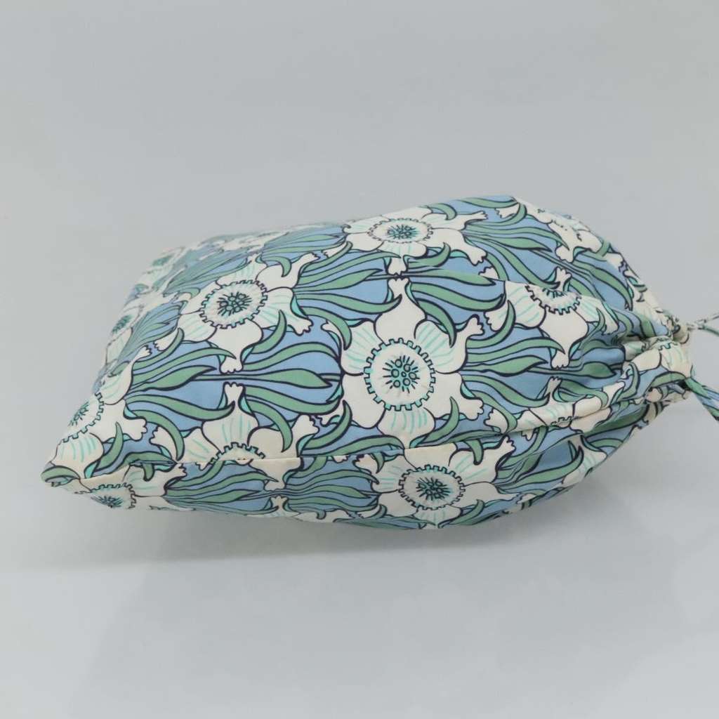 Prada Travel Pouch Blue Cotton Good condition - Model View