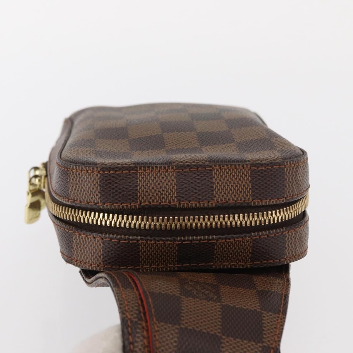 Louis Vuitton Geronimos Waist Bag Brown Canvas Good condition - Inside View