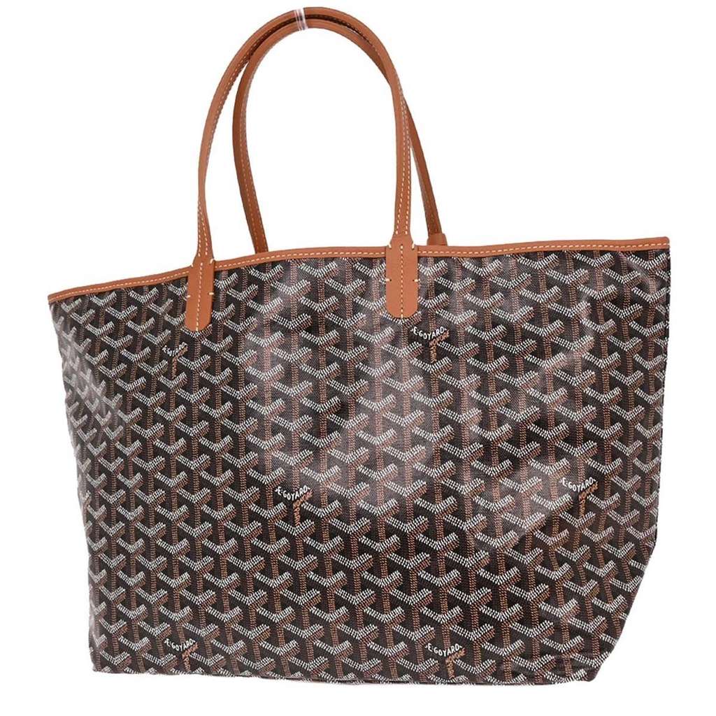 Goyard Saint Louis Tote Black Canvas Good condition - Back View