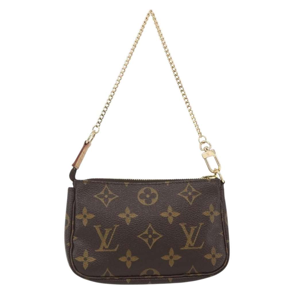 Louis Vuitton Pochette Accessoires Brown Canvas Good condition - Back View