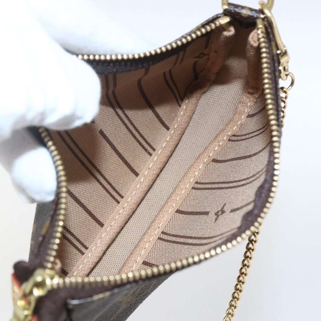 Louis Vuitton Pochette Accessoires Brown Canvas Good condition - Box View