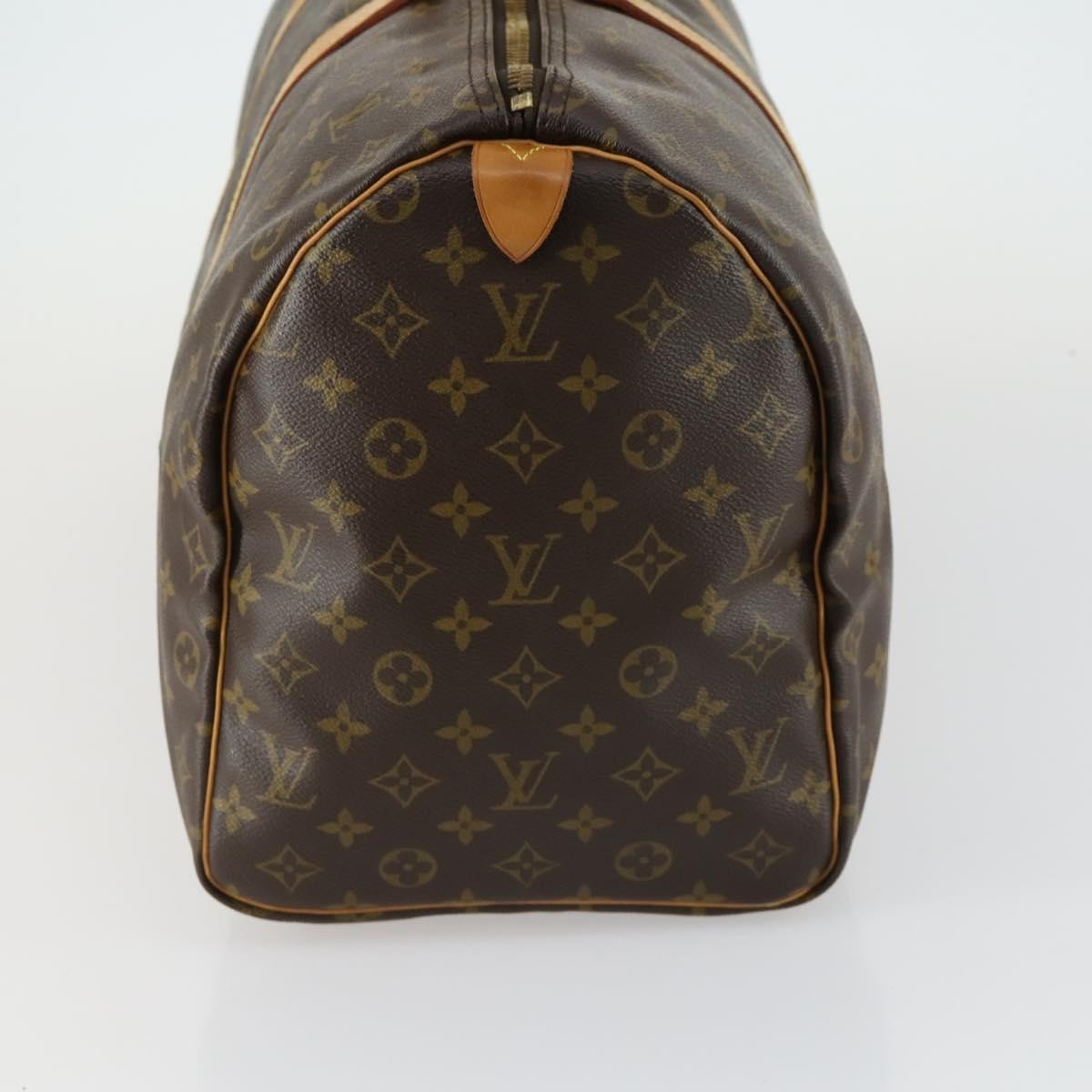 Louis Vuitton Keepall Bag Brown Canvas Fair condition - Inside View
