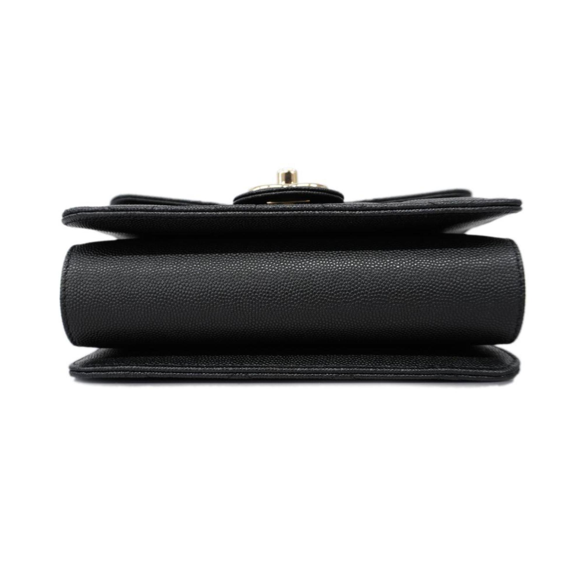 Chanel Chanel Matelassé Cuir Noir Black Leather Very good condition - Model View