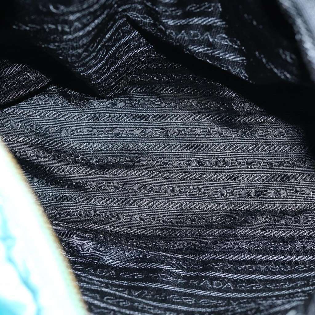 Prada Chain Shoulder Bag Blue Good condition - Box View