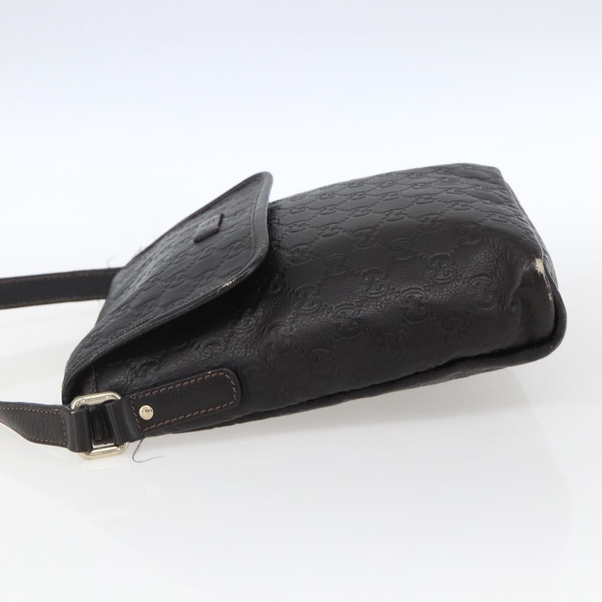 Gucci Flap Messenger Brown Leather Fair condition - Inside View
