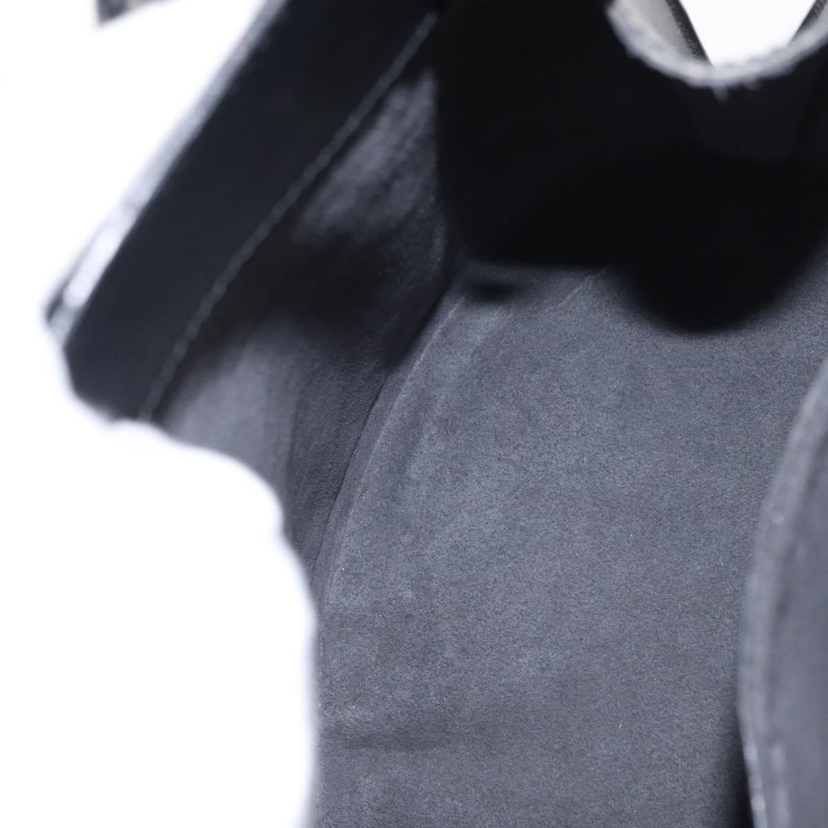 Louis Vuitton Cluny Shoulder Bag Black Leather Good condition - Box View