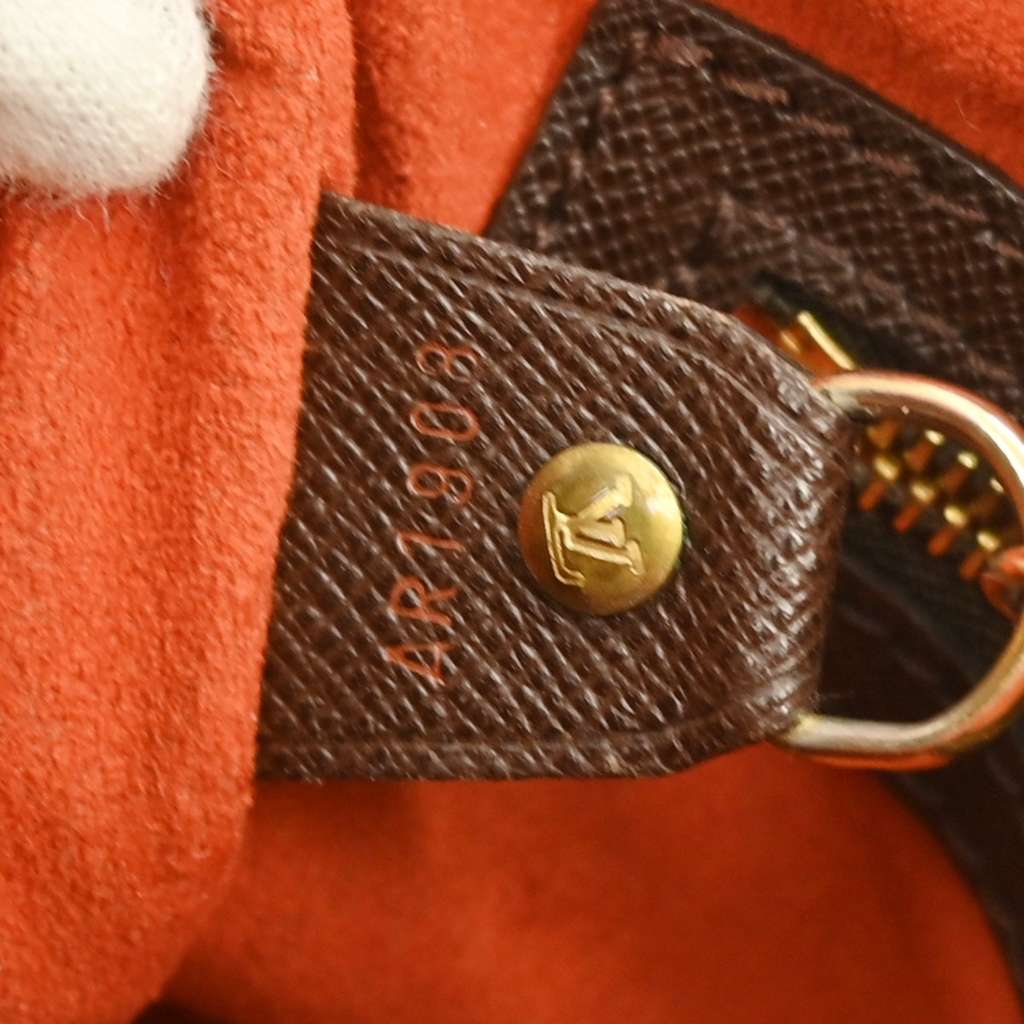 Louis Vuitton Marais Bucket Bag Brown Canvas Fair condition - Box View