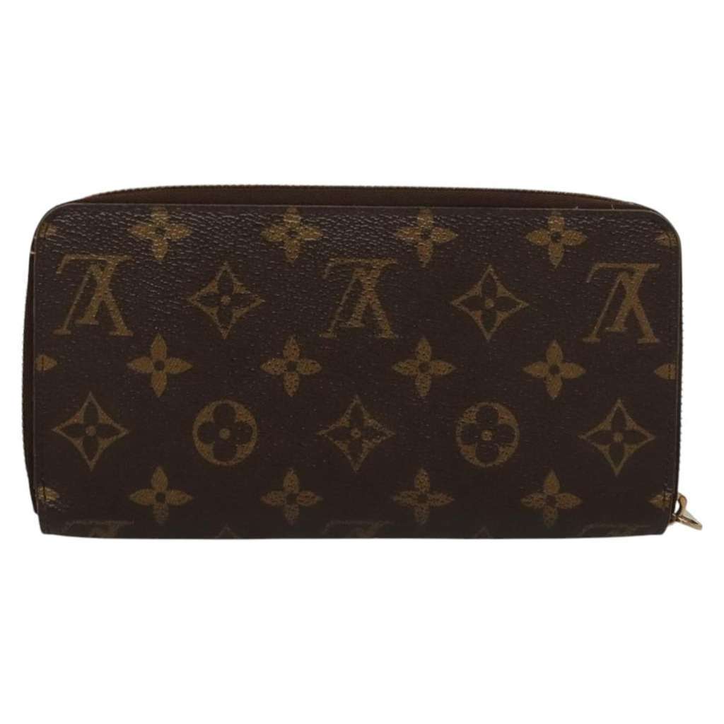 Louis Vuitton Zippy wallet Brown Canvas Good condition - Back View