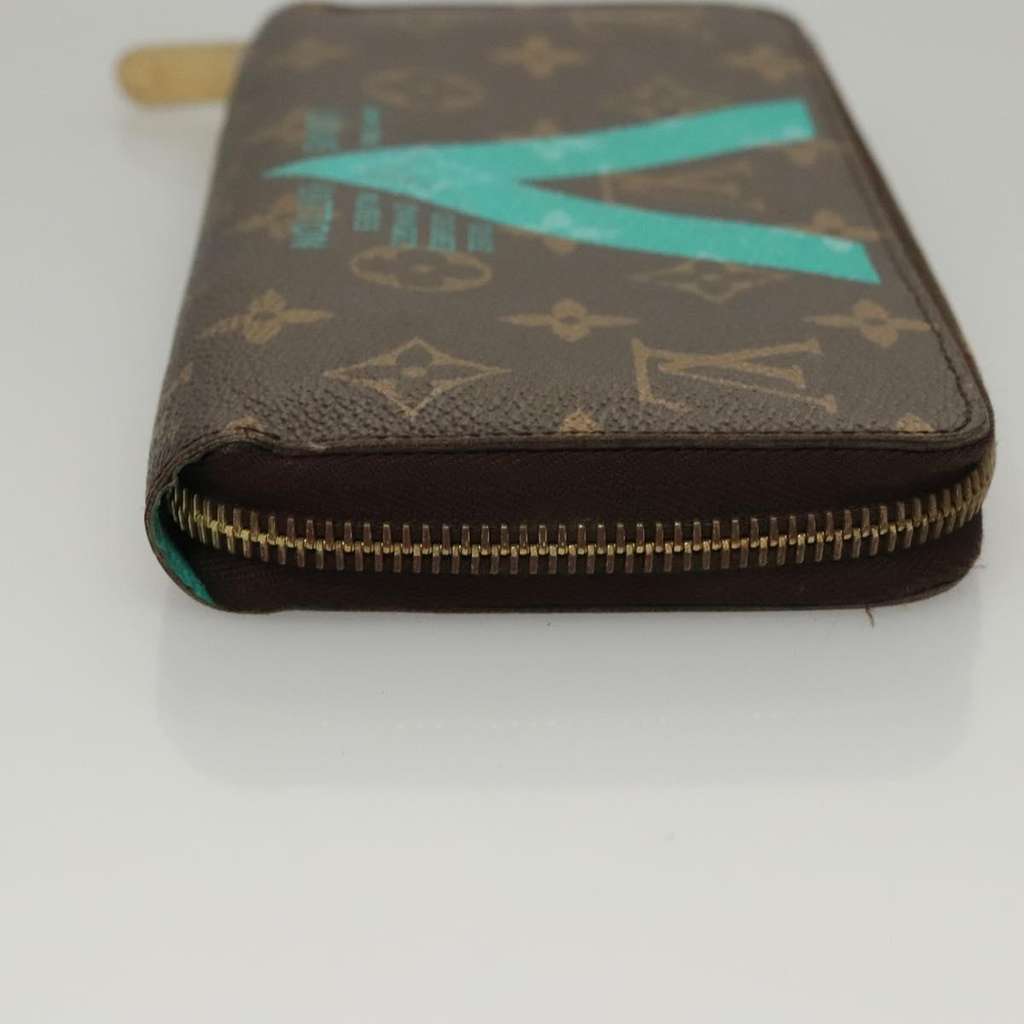 Louis Vuitton Zippy wallet Brown Canvas Good condition - Inside View