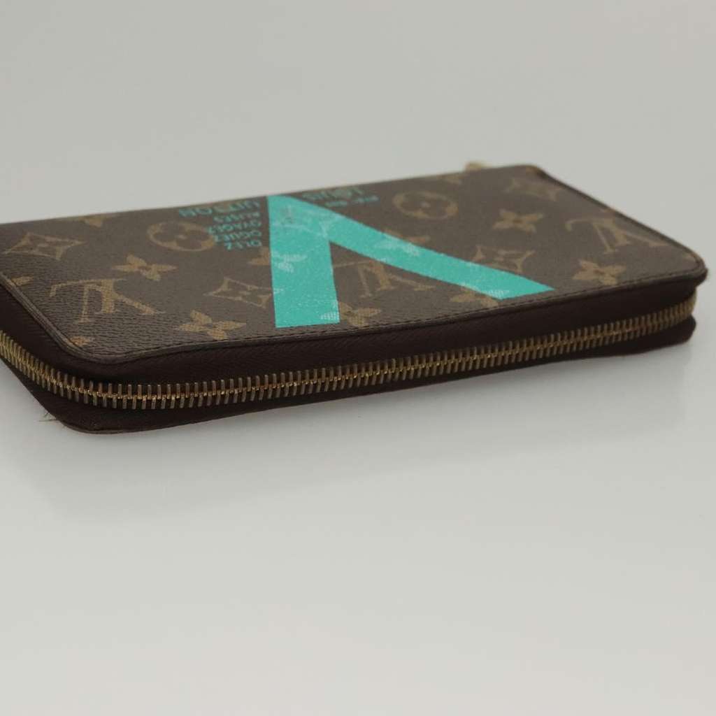 Louis Vuitton Zippy wallet Brown Canvas Good condition - Box View