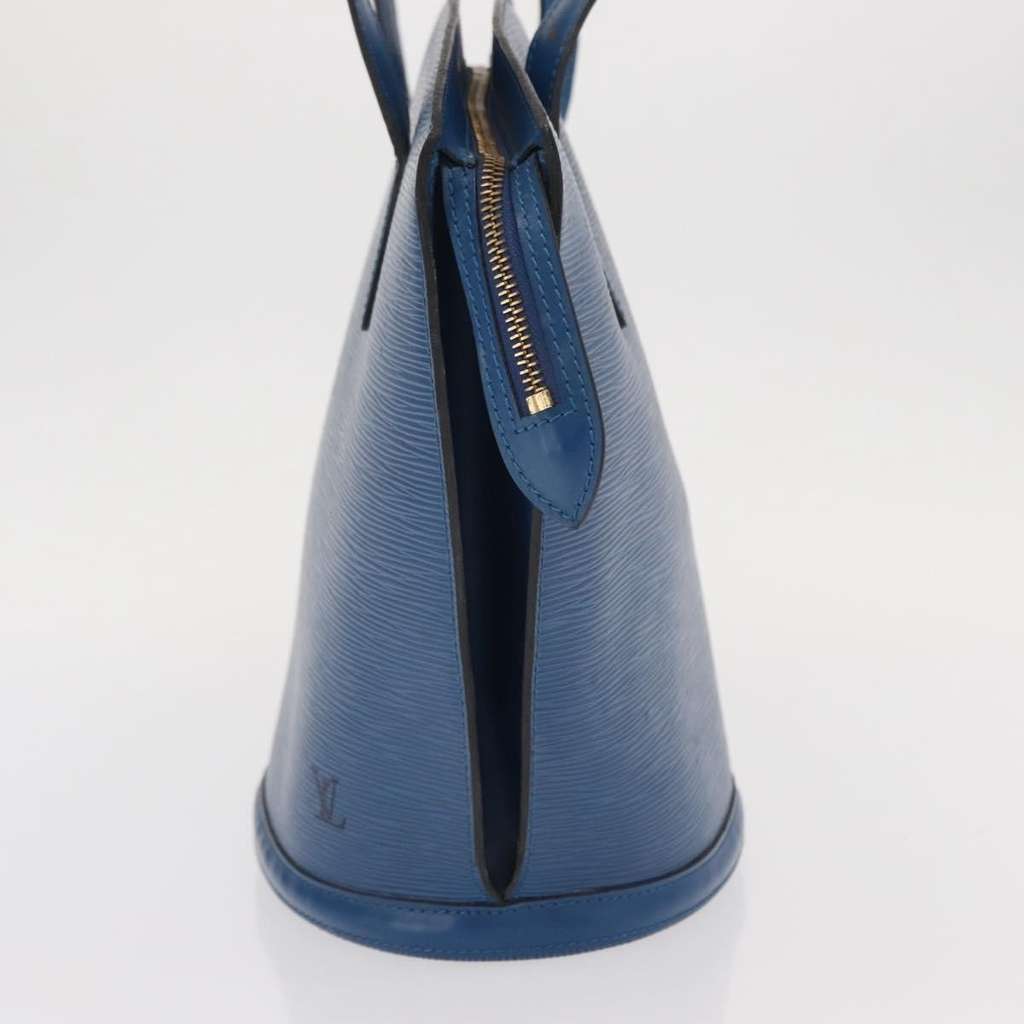 Louis Vuitton Saint Jacques Handbag Blue Leather Good condition - Inside View