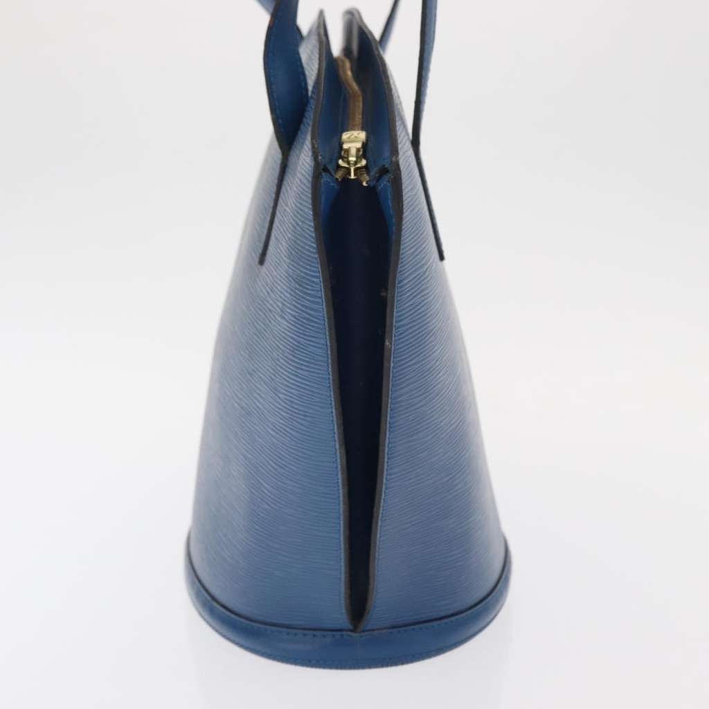 Louis Vuitton Saint Jacques Handbag Blue Leather Good condition - Model View