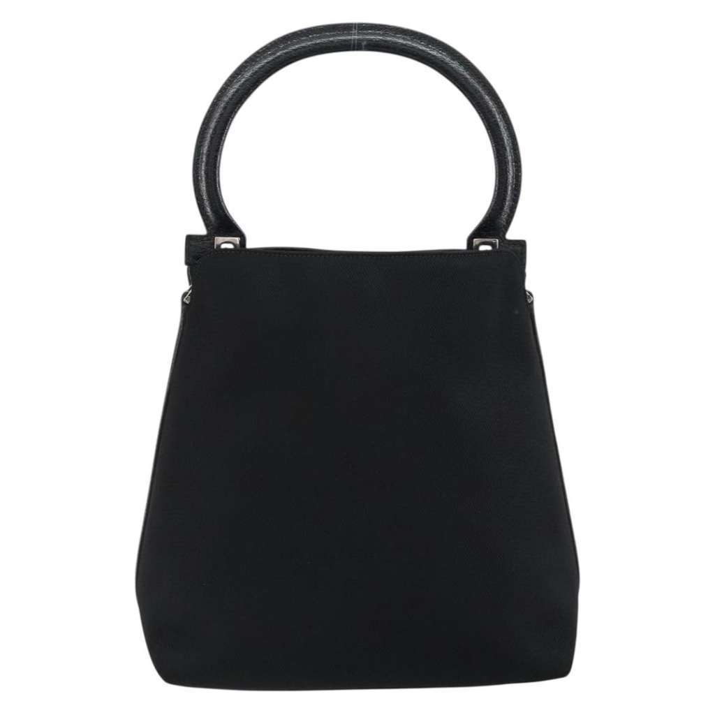 Salvatore Ferragamo Vintage Handbag Black Good condition - Back View