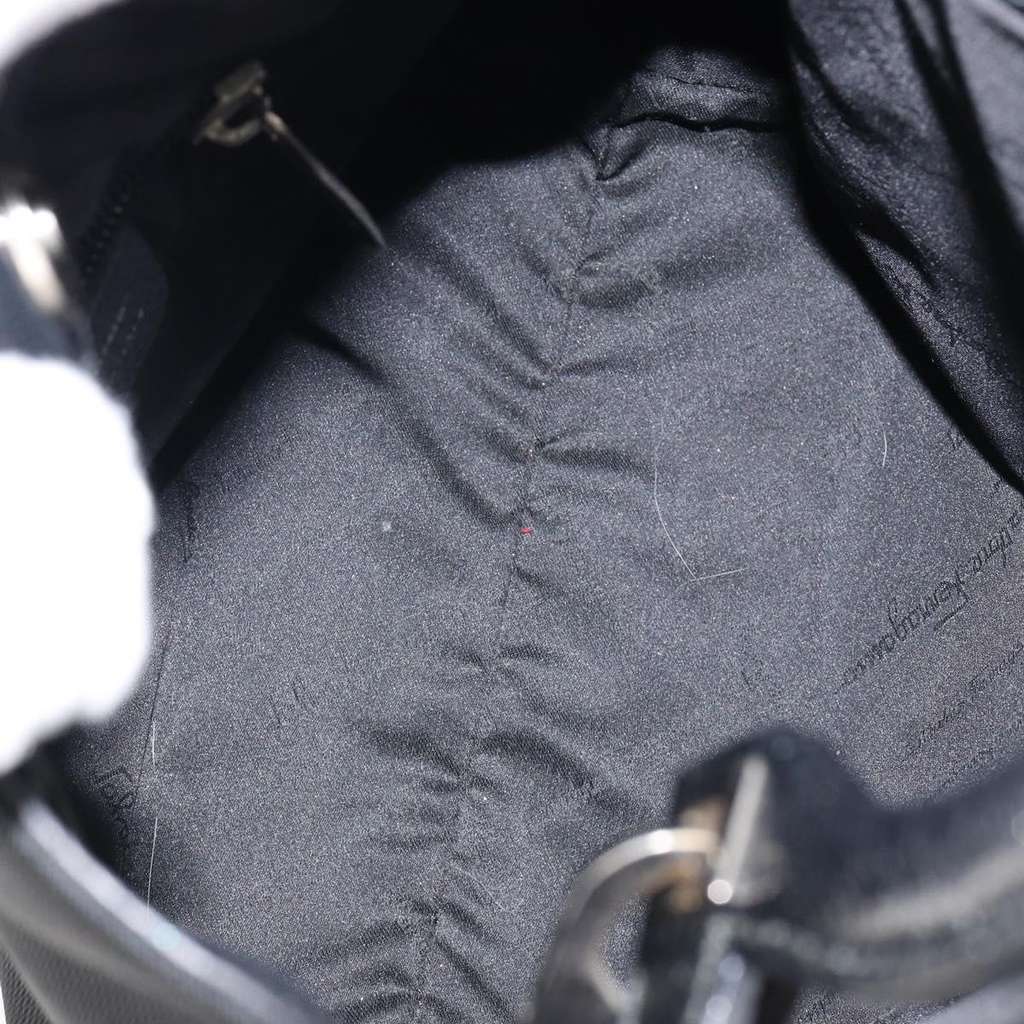 Salvatore Ferragamo Vintage Handbag Black Good condition - Box View