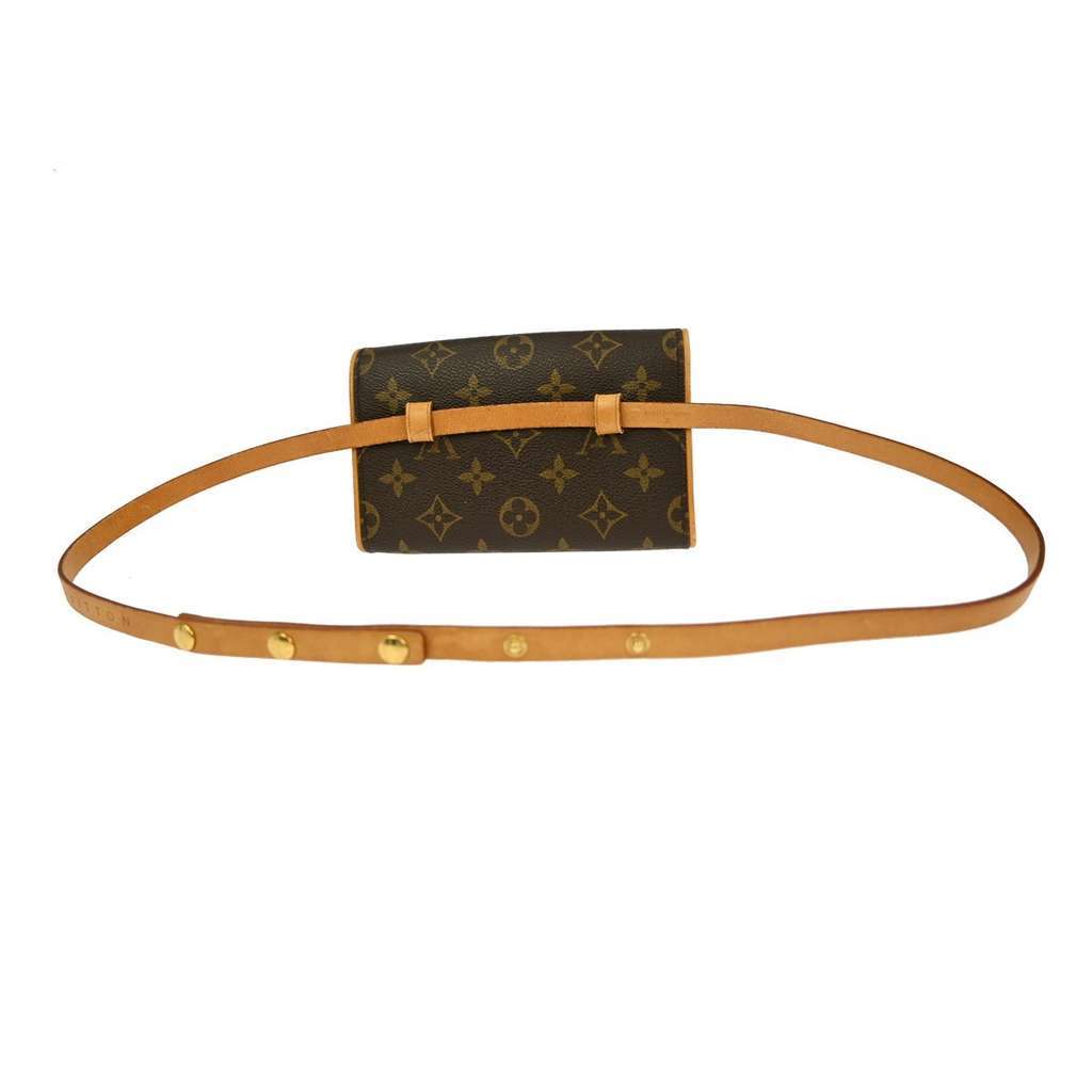 Louis Vuitton Florentine Waist Bag Brown Canvas Good condition - Back View