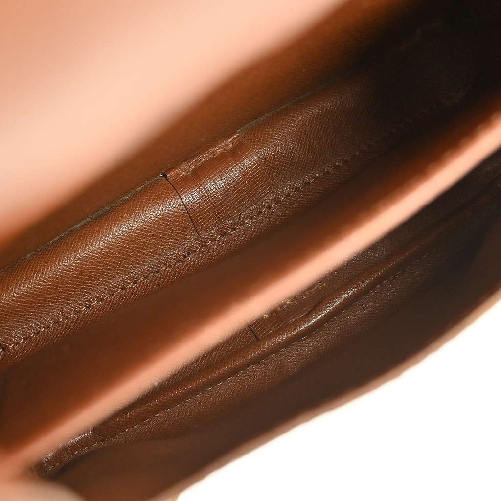 Louis Vuitton Cartouchiere Handbag Brown Canvas Fair condition - Inside View