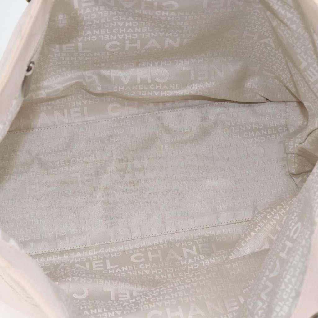 Chanel Vintage Cruise Line No.5 Tote Pink Canvas Good condition - Box View