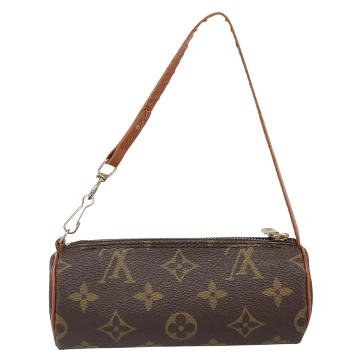 Louis Vuitton Papillon Pochette Brown Canvas Good condition - Back View