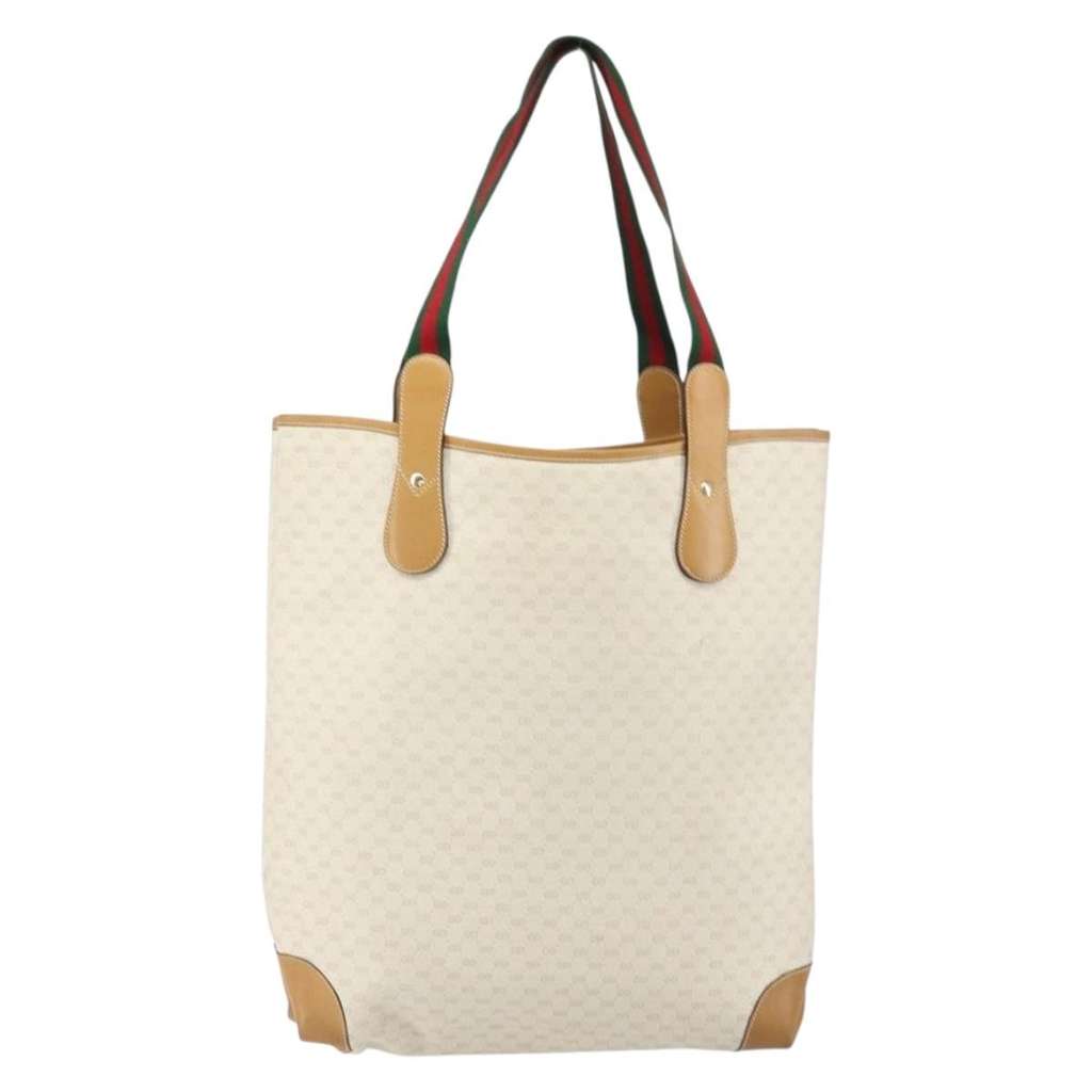 Gucci Vintage tote White Good condition - Back View